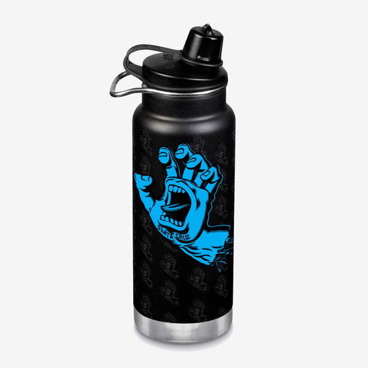 32oz-tkwide-with-chug-cap-santa-cruz-screaming-hand-i4 K32TKWCG-BK-SantaCruze_ScreamingHand.jpg
